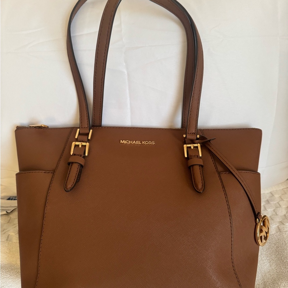 Michael Kors Tan Leather Tote